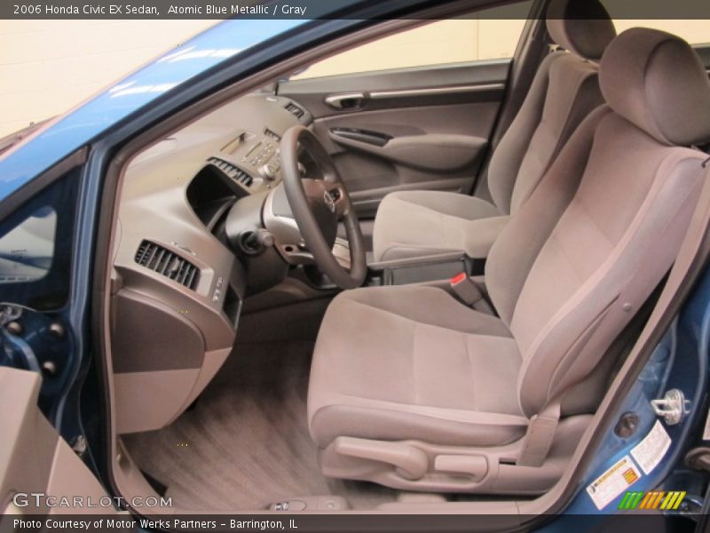  2006 Civic EX Sedan Gray Interior