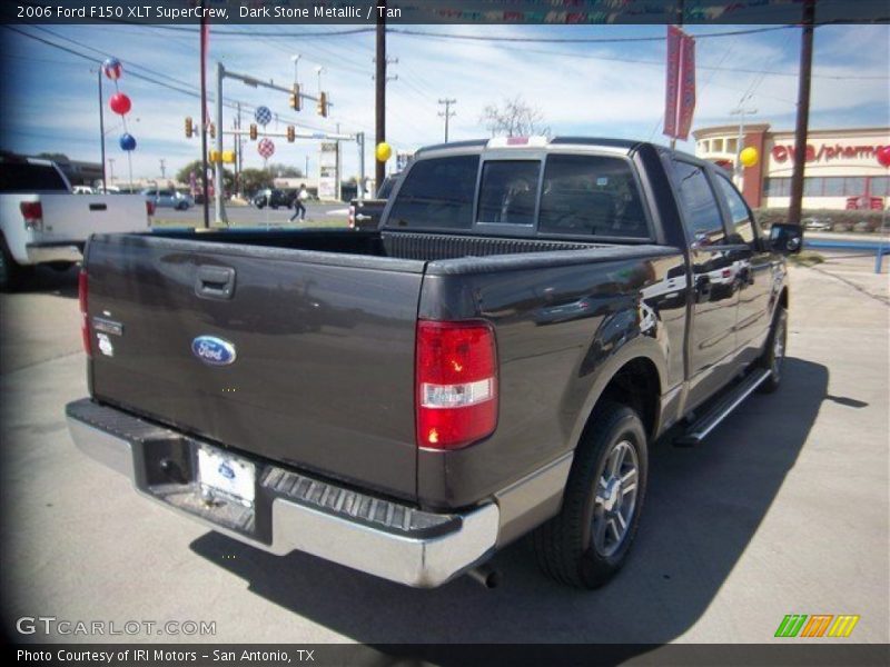 Dark Stone Metallic / Tan 2006 Ford F150 XLT SuperCrew