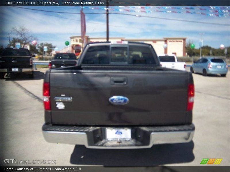 Dark Stone Metallic / Tan 2006 Ford F150 XLT SuperCrew