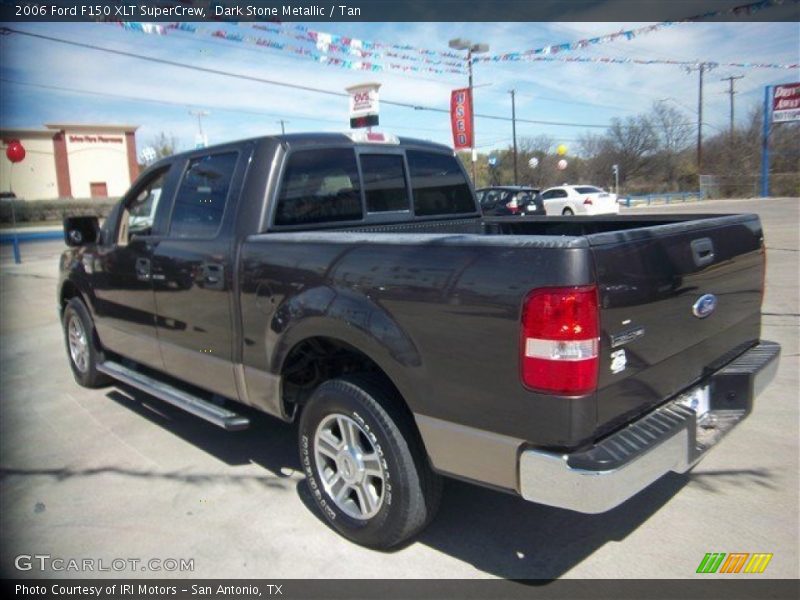 Dark Stone Metallic / Tan 2006 Ford F150 XLT SuperCrew
