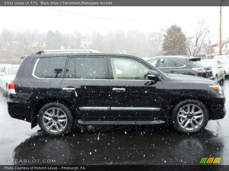 Black Onyx / Parchment/Mahogany Accents 2013 Lexus LX 570