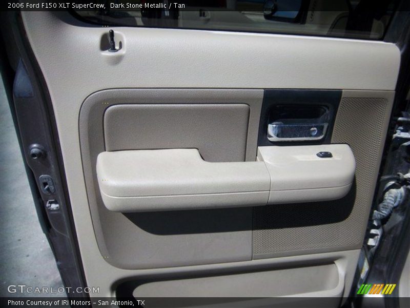 Dark Stone Metallic / Tan 2006 Ford F150 XLT SuperCrew