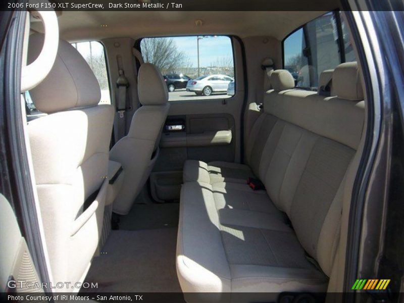 Dark Stone Metallic / Tan 2006 Ford F150 XLT SuperCrew