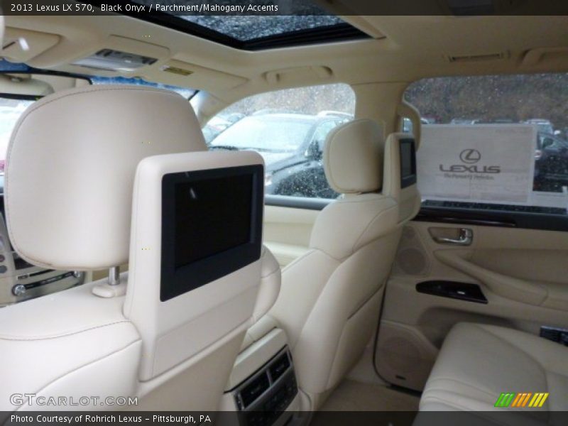 Black Onyx / Parchment/Mahogany Accents 2013 Lexus LX 570