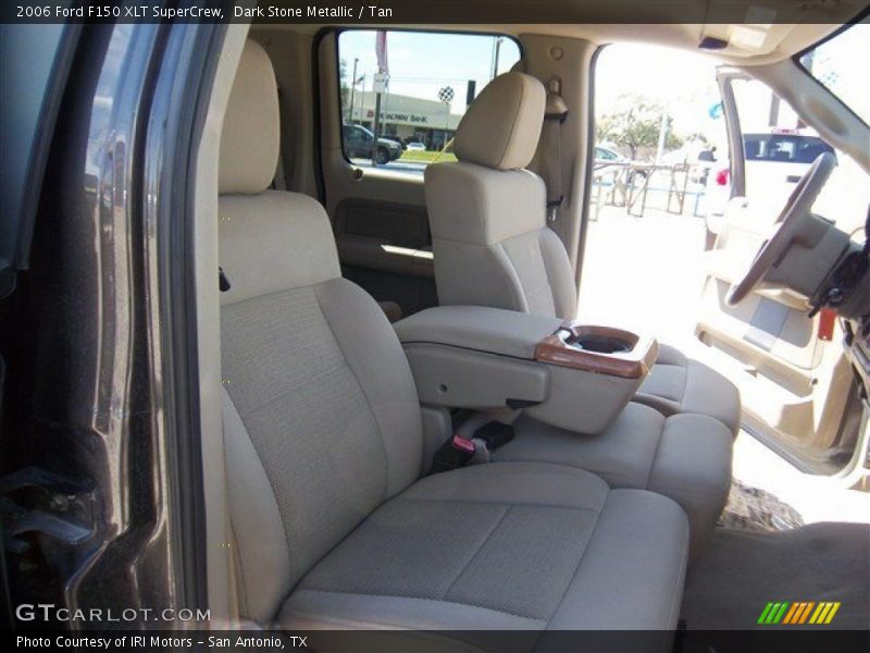 Dark Stone Metallic / Tan 2006 Ford F150 XLT SuperCrew
