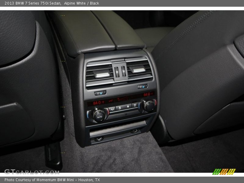 Alpine White / Black 2013 BMW 7 Series 750i Sedan