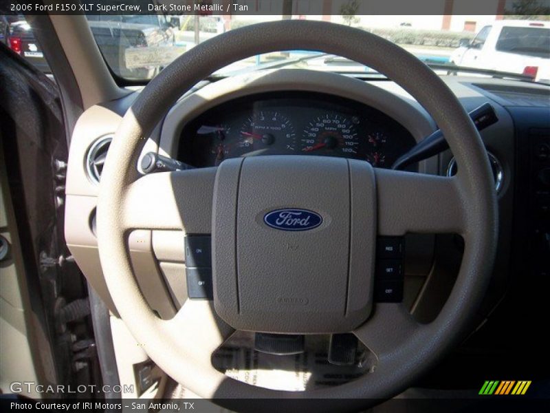 Dark Stone Metallic / Tan 2006 Ford F150 XLT SuperCrew