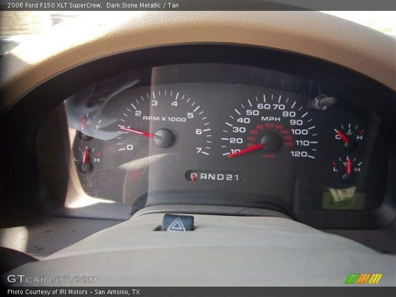 Dark Stone Metallic / Tan 2006 Ford F150 XLT SuperCrew