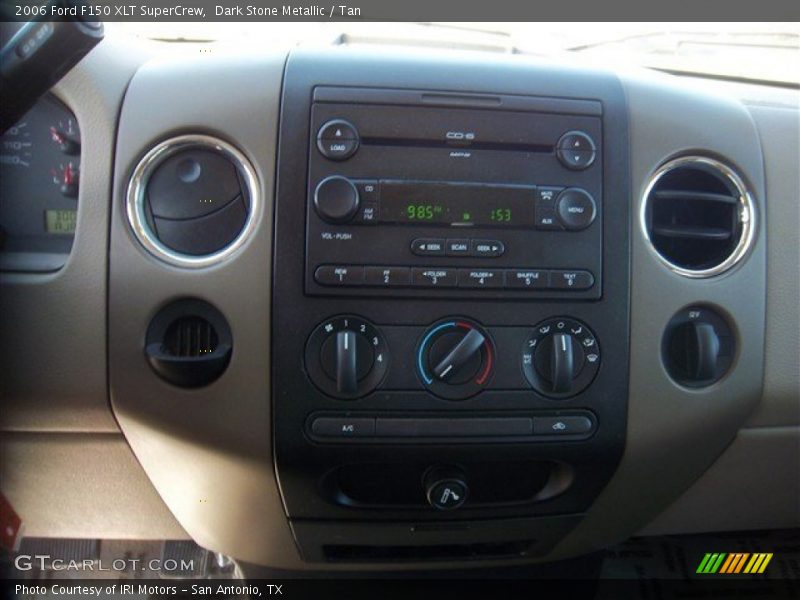 Dark Stone Metallic / Tan 2006 Ford F150 XLT SuperCrew