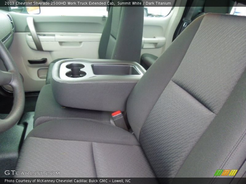 Summit White / Dark Titanium 2013 Chevrolet Silverado 2500HD Work Truck Extended Cab