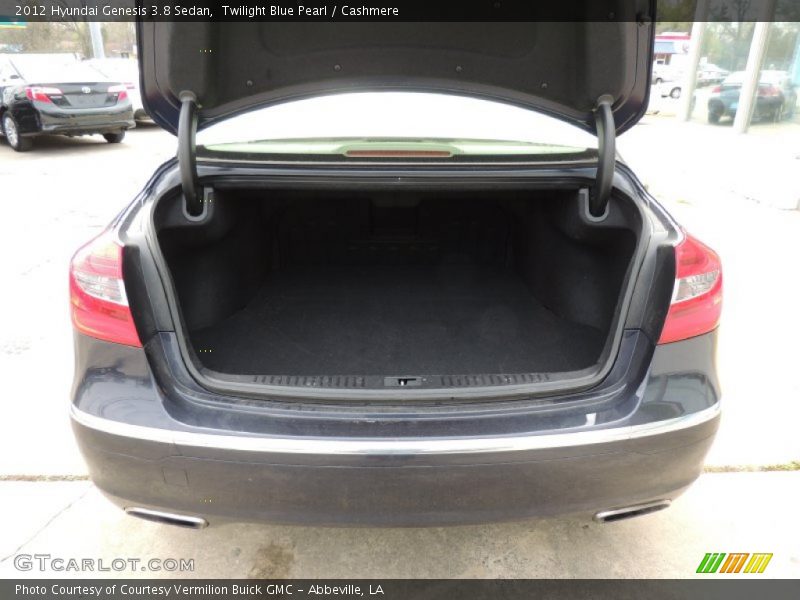 Twilight Blue Pearl / Cashmere 2012 Hyundai Genesis 3.8 Sedan
