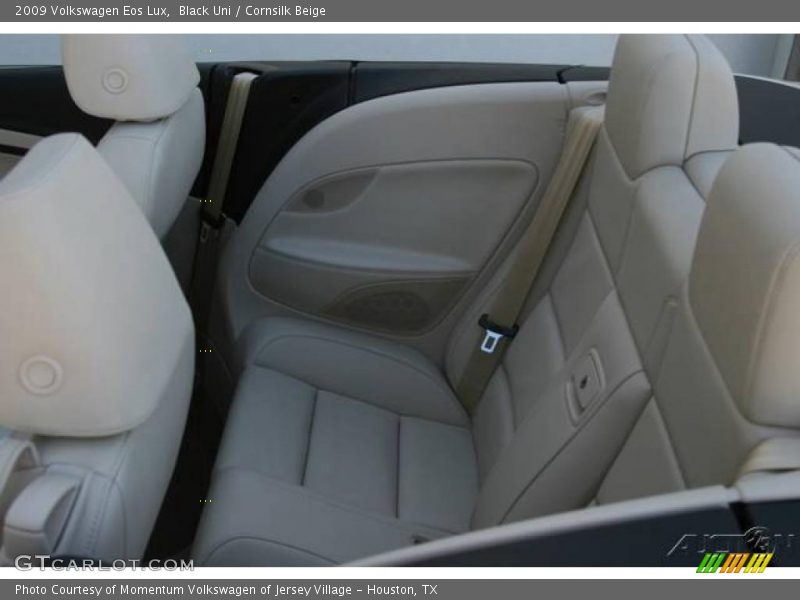 Black Uni / Cornsilk Beige 2009 Volkswagen Eos Lux