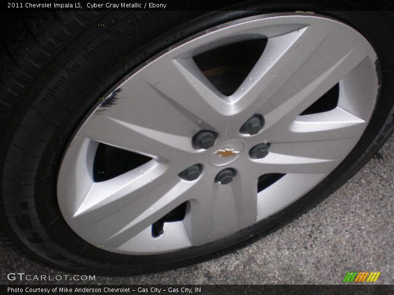 Cyber Gray Metallic / Ebony 2011 Chevrolet Impala LS