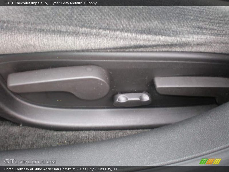 Cyber Gray Metallic / Ebony 2011 Chevrolet Impala LS