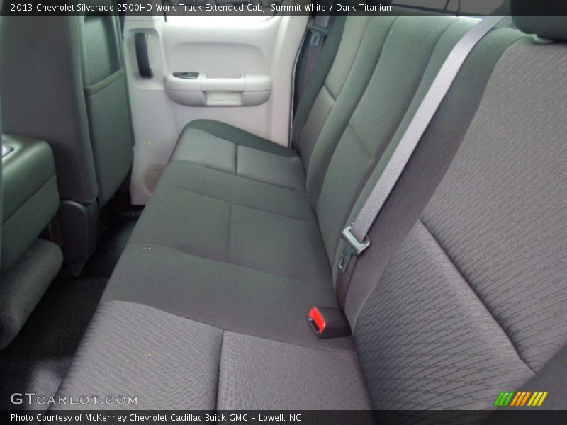 Summit White / Dark Titanium 2013 Chevrolet Silverado 2500HD Work Truck Extended Cab