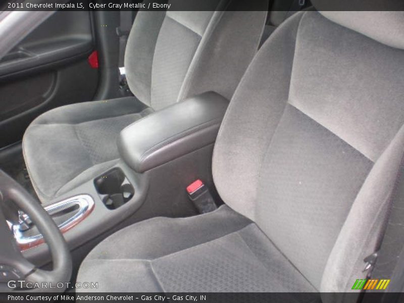 Front Seat of 2011 Impala LS