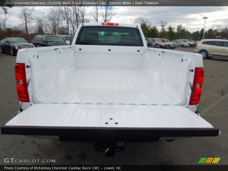 Summit White / Dark Titanium 2013 Chevrolet Silverado 2500HD Work Truck Extended Cab