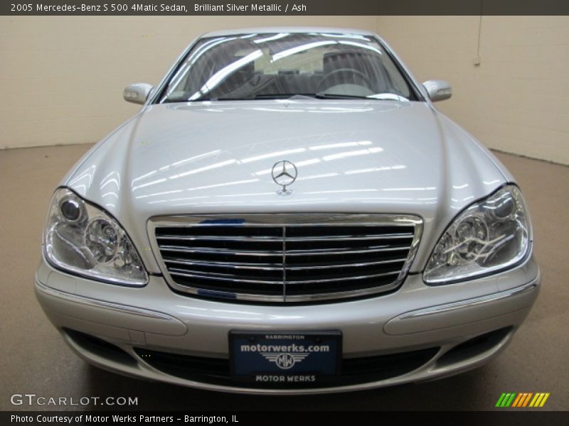 Brilliant Silver Metallic / Ash 2005 Mercedes-Benz S 500 4Matic Sedan