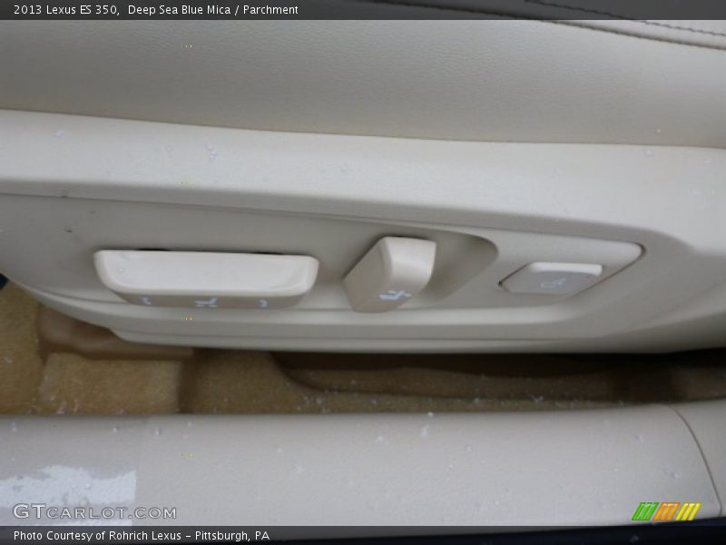 Deep Sea Blue Mica / Parchment 2013 Lexus ES 350