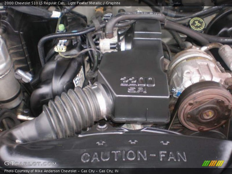  2000 S10 LS Regular Cab Engine - 2.2 Liter OHV 8-Valve 4 Cylinder