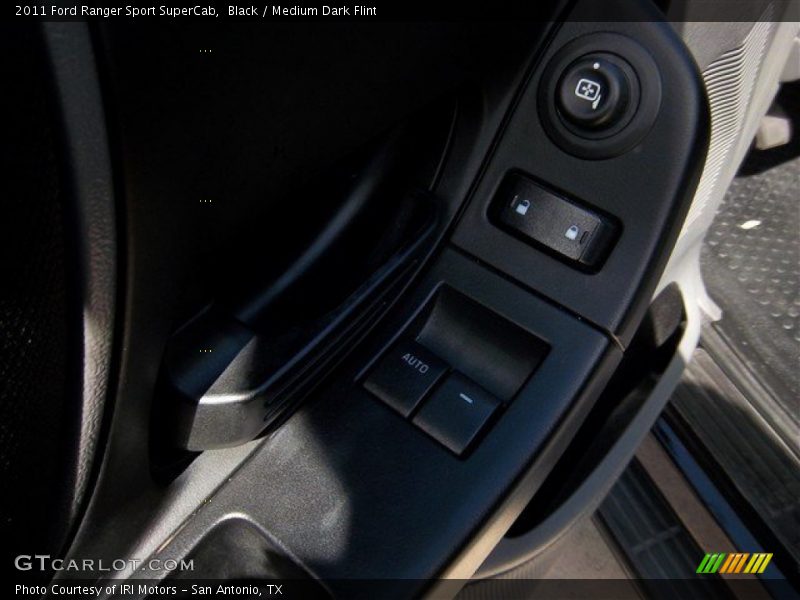 Black / Medium Dark Flint 2011 Ford Ranger Sport SuperCab