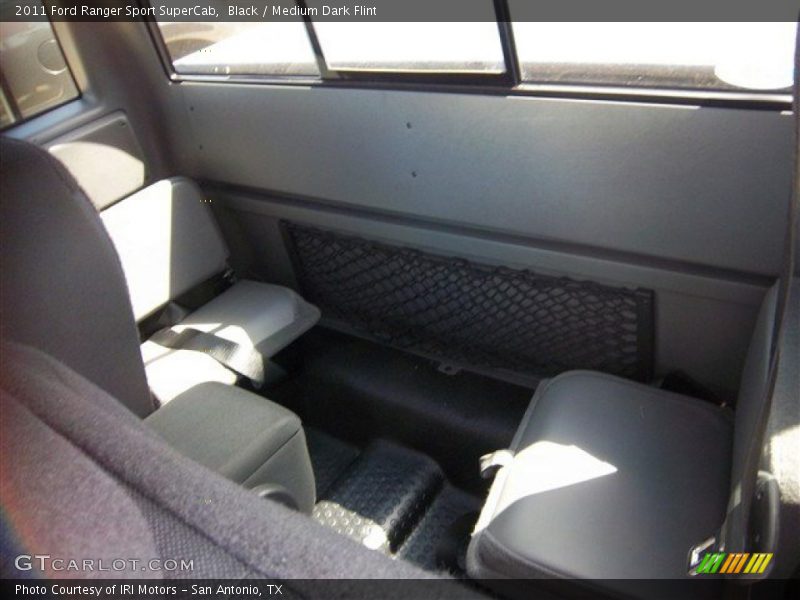Black / Medium Dark Flint 2011 Ford Ranger Sport SuperCab