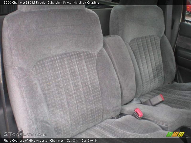 Light Pewter Metallic / Graphite 2000 Chevrolet S10 LS Regular Cab