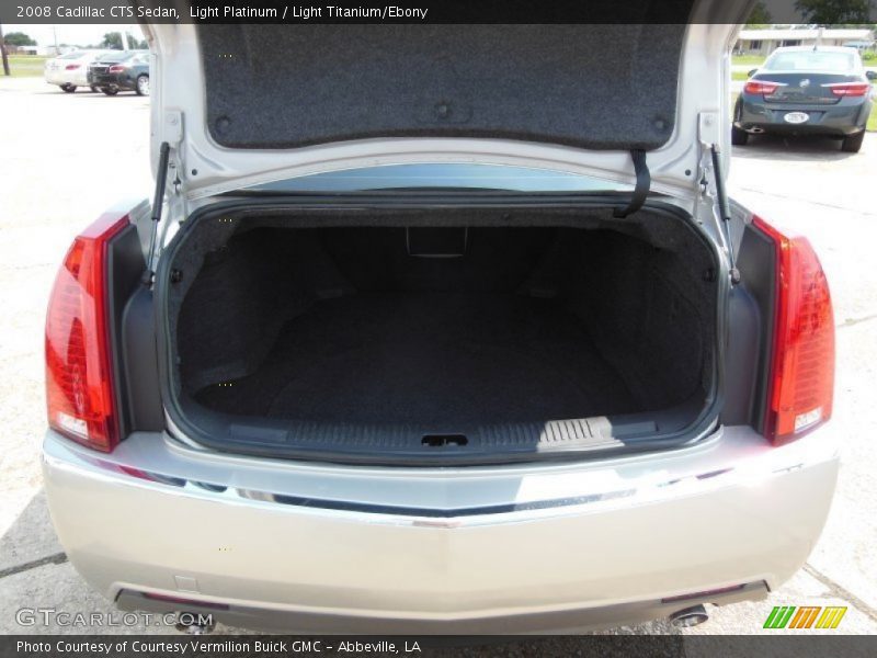 Light Platinum / Light Titanium/Ebony 2008 Cadillac CTS Sedan