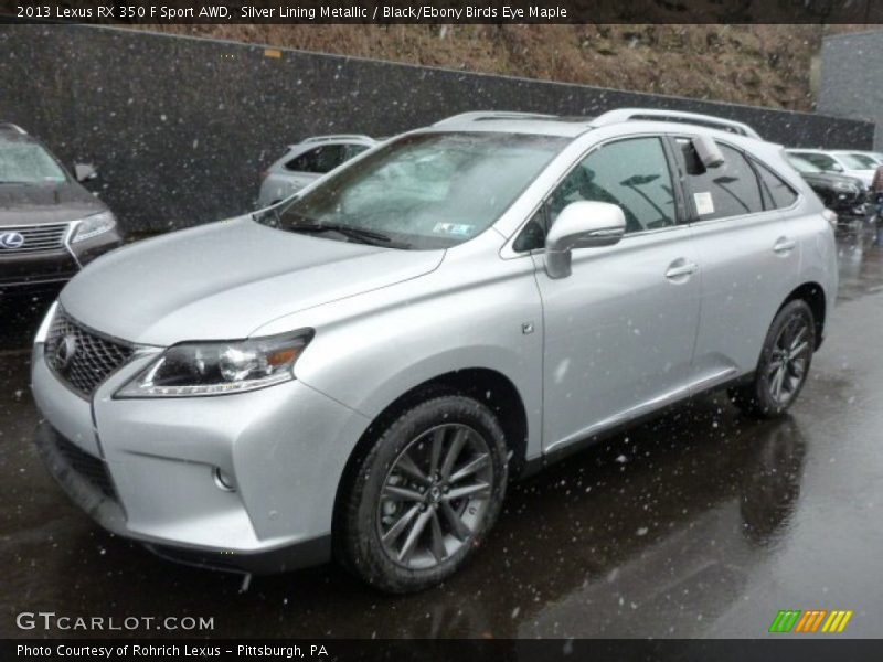 2013 RX 350 F Sport AWD Silver Lining Metallic
