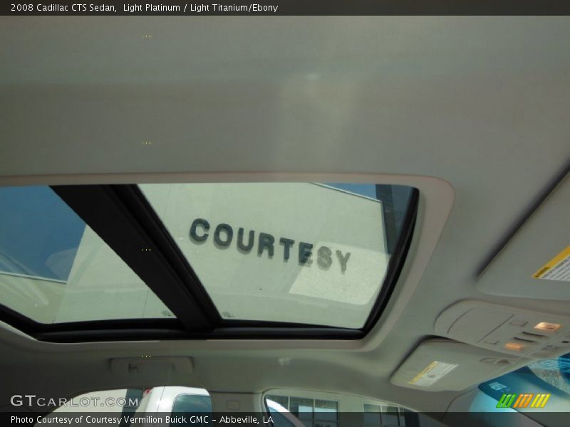 Light Platinum / Light Titanium/Ebony 2008 Cadillac CTS Sedan