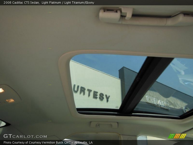 Light Platinum / Light Titanium/Ebony 2008 Cadillac CTS Sedan