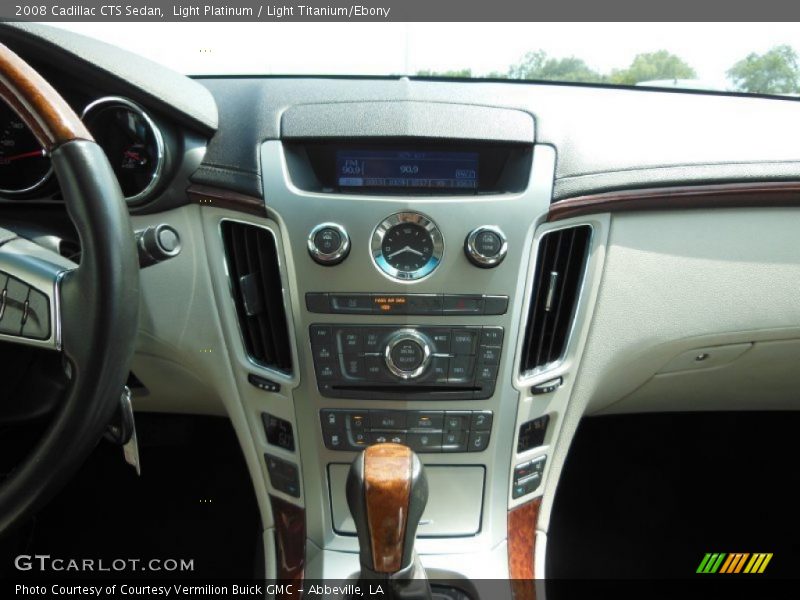 Light Platinum / Light Titanium/Ebony 2008 Cadillac CTS Sedan
