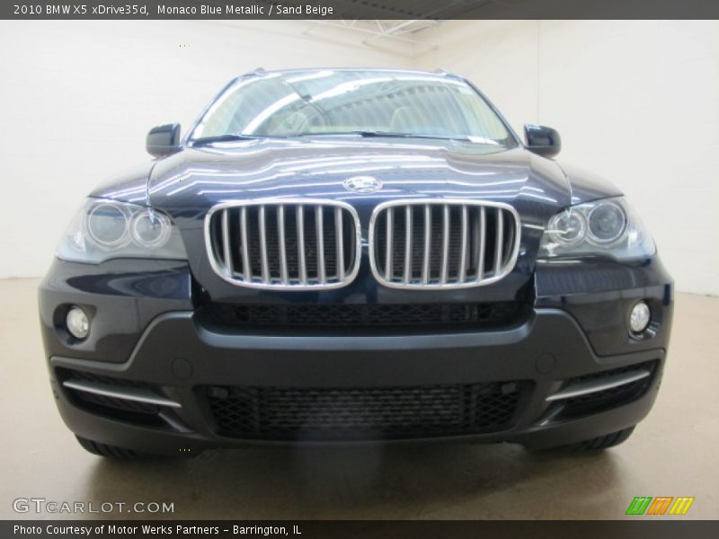 Monaco Blue Metallic / Sand Beige 2010 BMW X5 xDrive35d