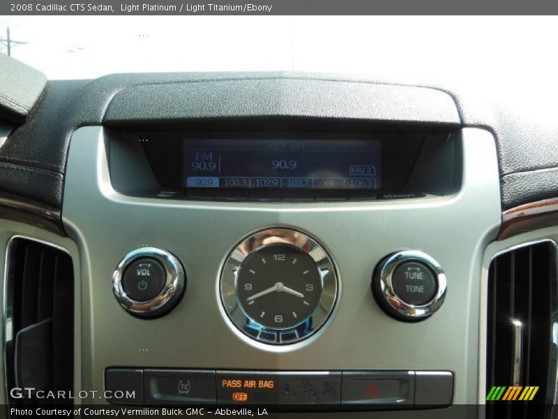 Light Platinum / Light Titanium/Ebony 2008 Cadillac CTS Sedan