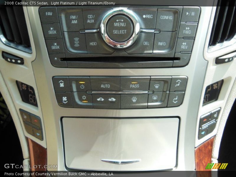 Light Platinum / Light Titanium/Ebony 2008 Cadillac CTS Sedan