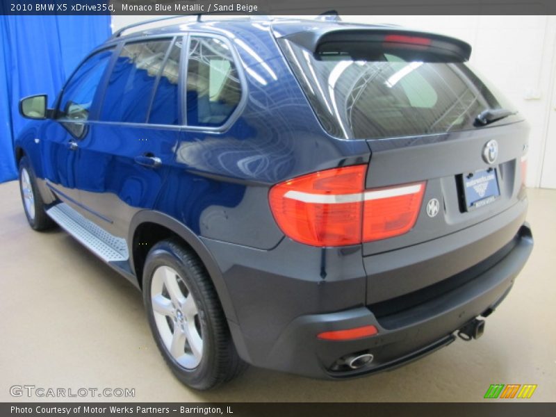 Monaco Blue Metallic / Sand Beige 2010 BMW X5 xDrive35d