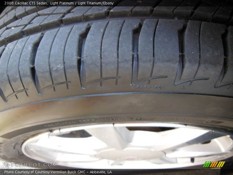Light Platinum / Light Titanium/Ebony 2008 Cadillac CTS Sedan