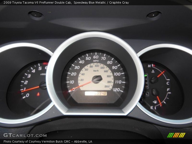  2009 Tacoma V6 PreRunner Double Cab V6 PreRunner Double Cab Gauges