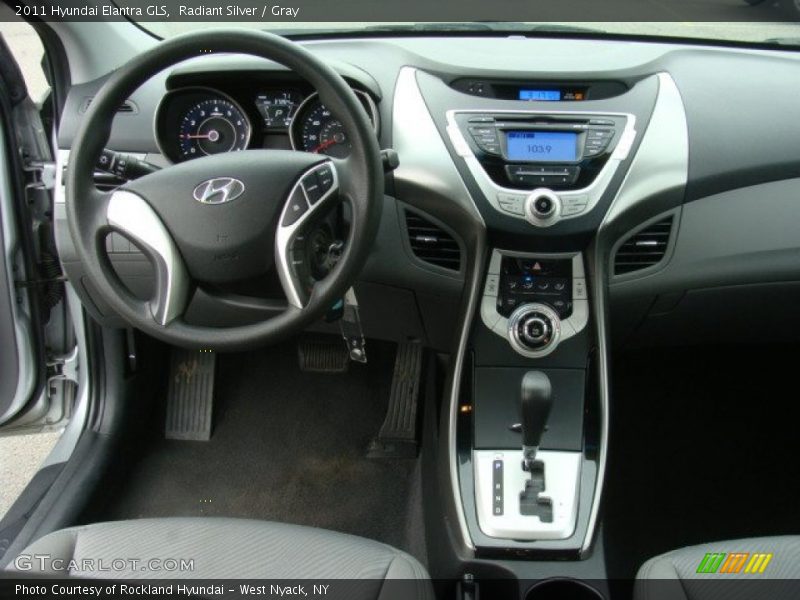 Radiant Silver / Gray 2011 Hyundai Elantra GLS