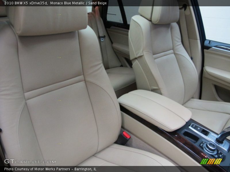 Monaco Blue Metallic / Sand Beige 2010 BMW X5 xDrive35d