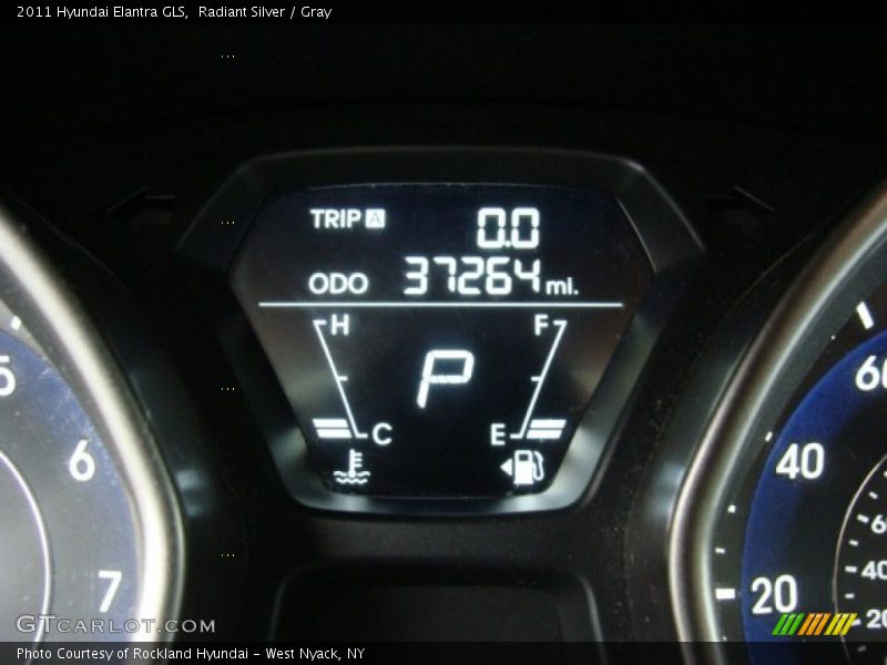 Radiant Silver / Gray 2011 Hyundai Elantra GLS