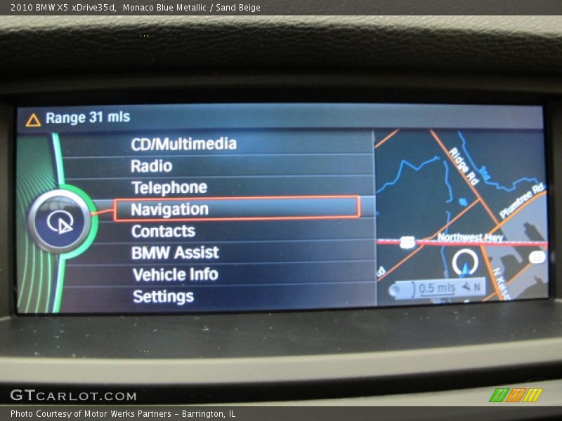 Monaco Blue Metallic / Sand Beige 2010 BMW X5 xDrive35d