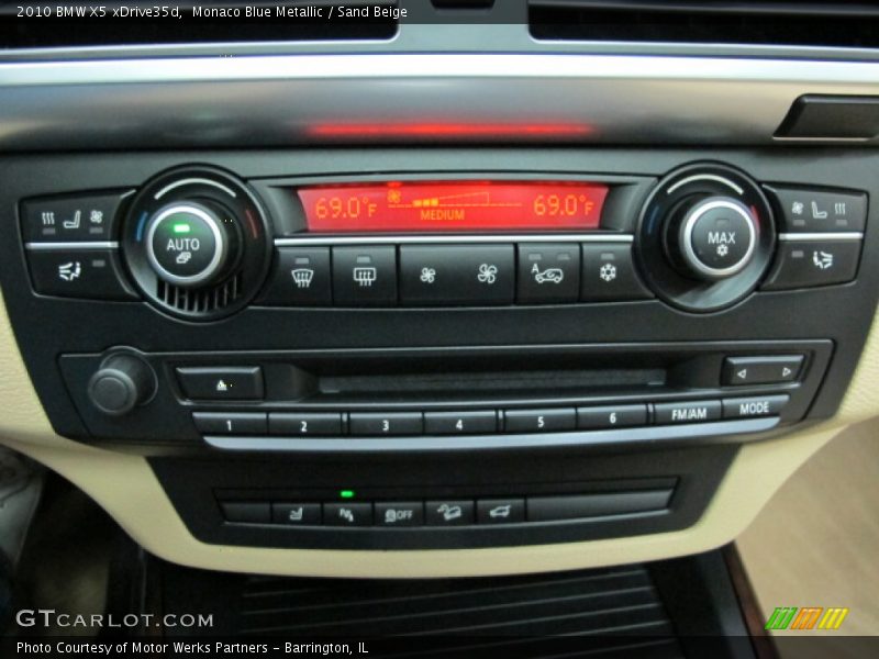 Controls of 2010 X5 xDrive35d
