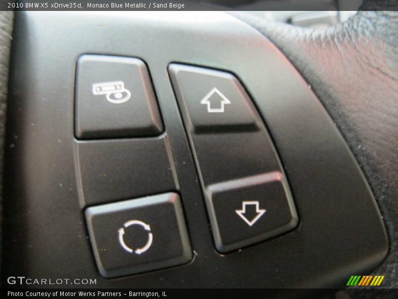 Monaco Blue Metallic / Sand Beige 2010 BMW X5 xDrive35d