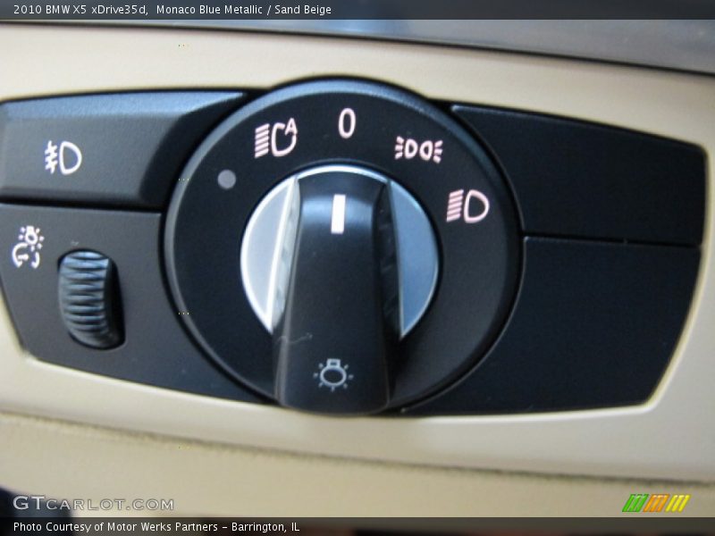 Monaco Blue Metallic / Sand Beige 2010 BMW X5 xDrive35d