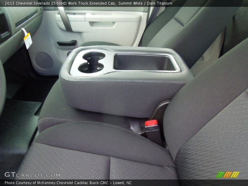Summit White / Dark Titanium 2013 Chevrolet Silverado 2500HD Work Truck Extended Cab