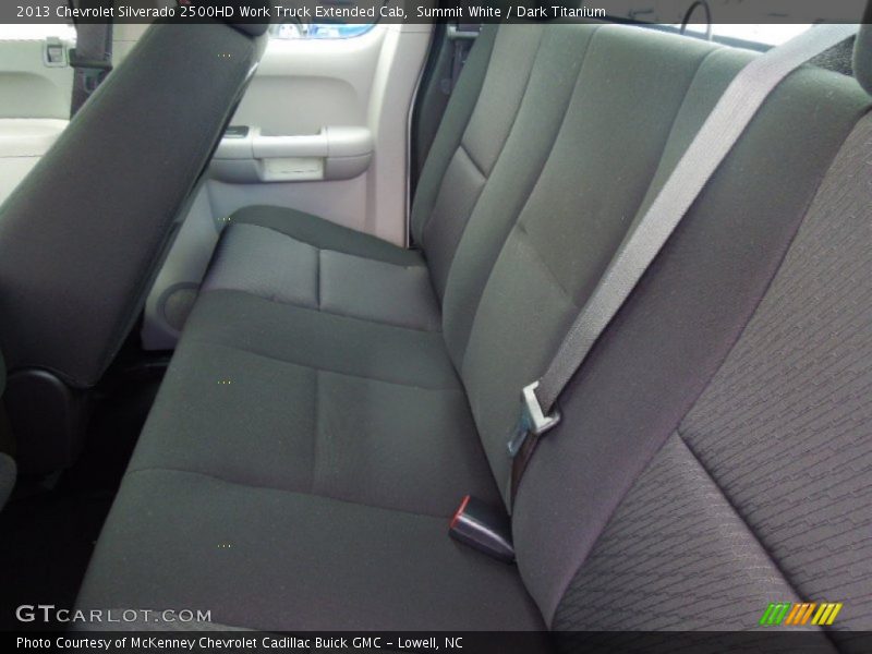 Summit White / Dark Titanium 2013 Chevrolet Silverado 2500HD Work Truck Extended Cab