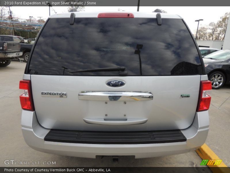 Ingot Silver Metallic / Stone 2010 Ford Expedition XLT