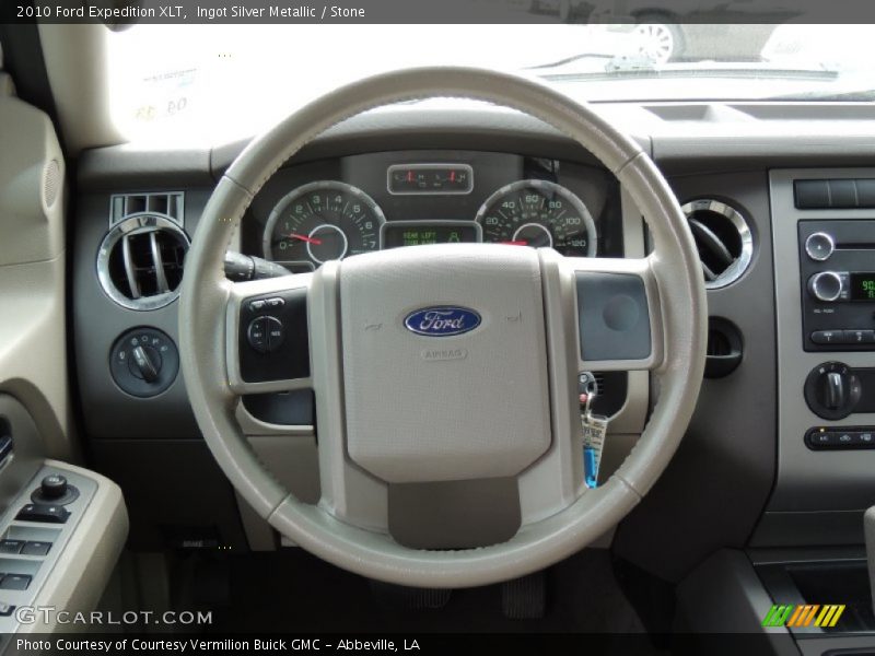 Ingot Silver Metallic / Stone 2010 Ford Expedition XLT