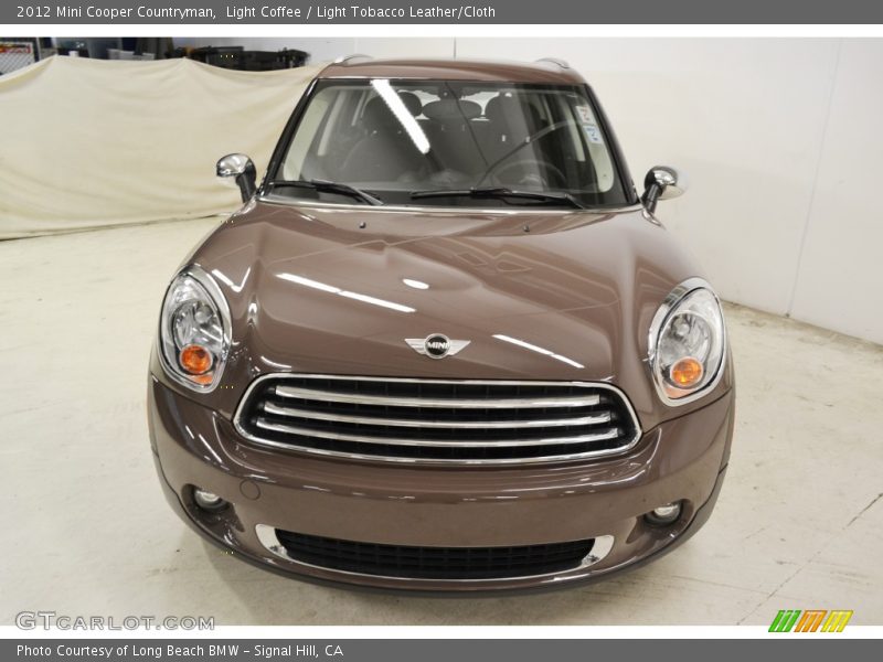 Light Coffee / Light Tobacco Leather/Cloth 2012 Mini Cooper Countryman